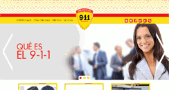 Desktop Screenshot of 911.go.cr
